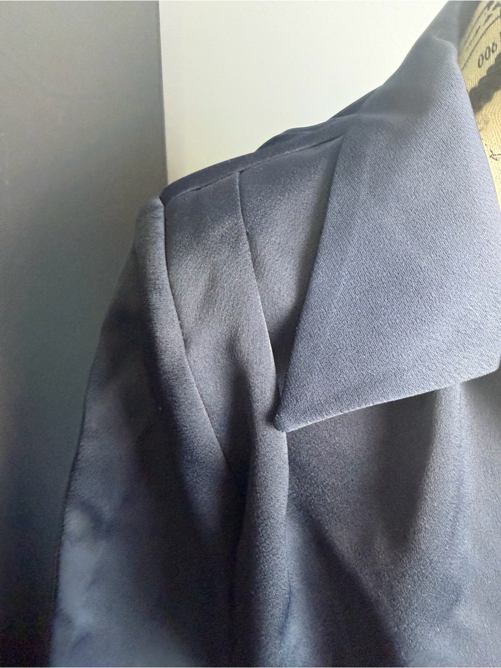 Actualee V-neck long dress in dark blue, size IT 46 = US 10 NWT - Picture 4 of 16